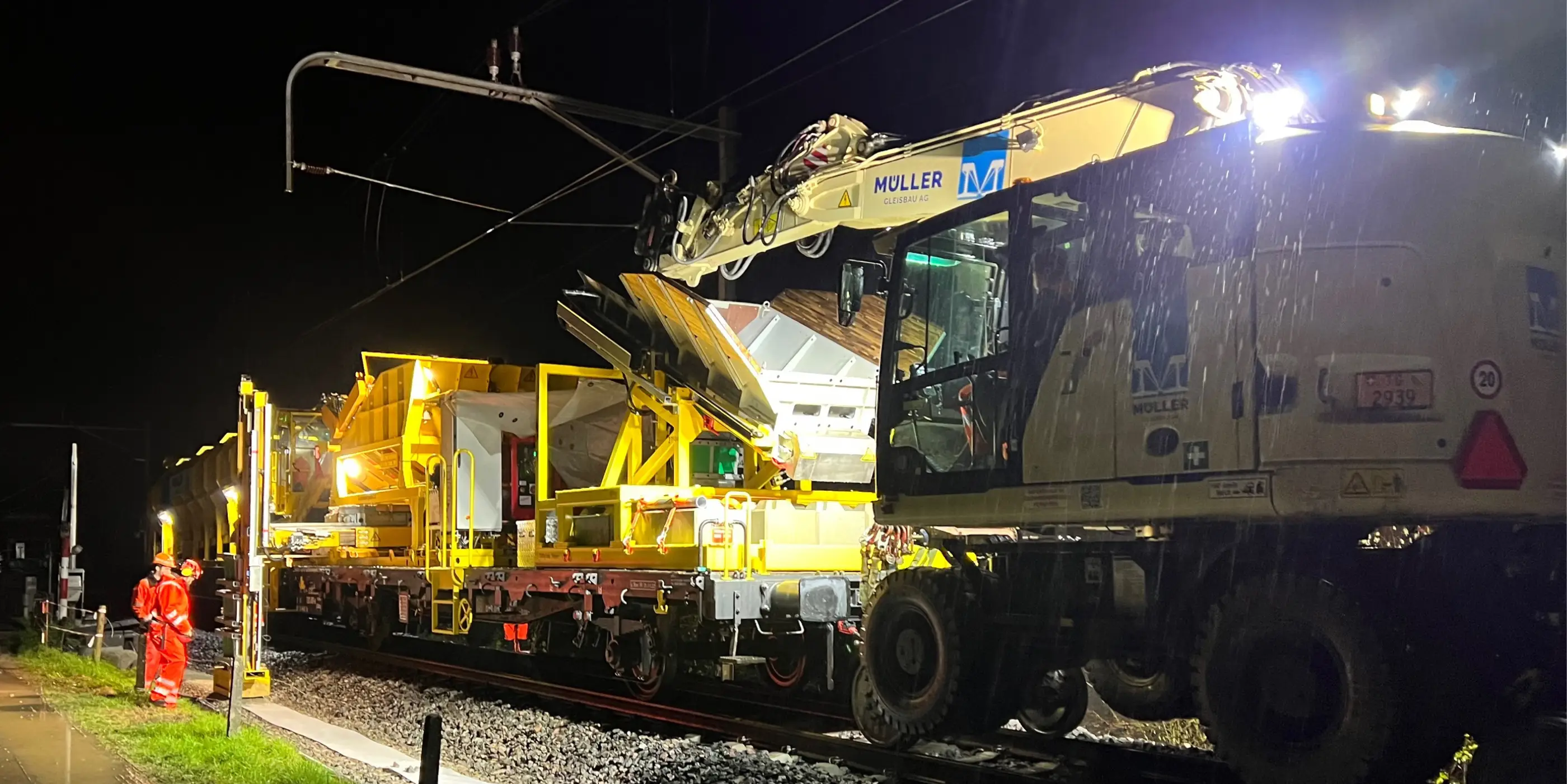 Größere Präzision bei der Gleisverlegung